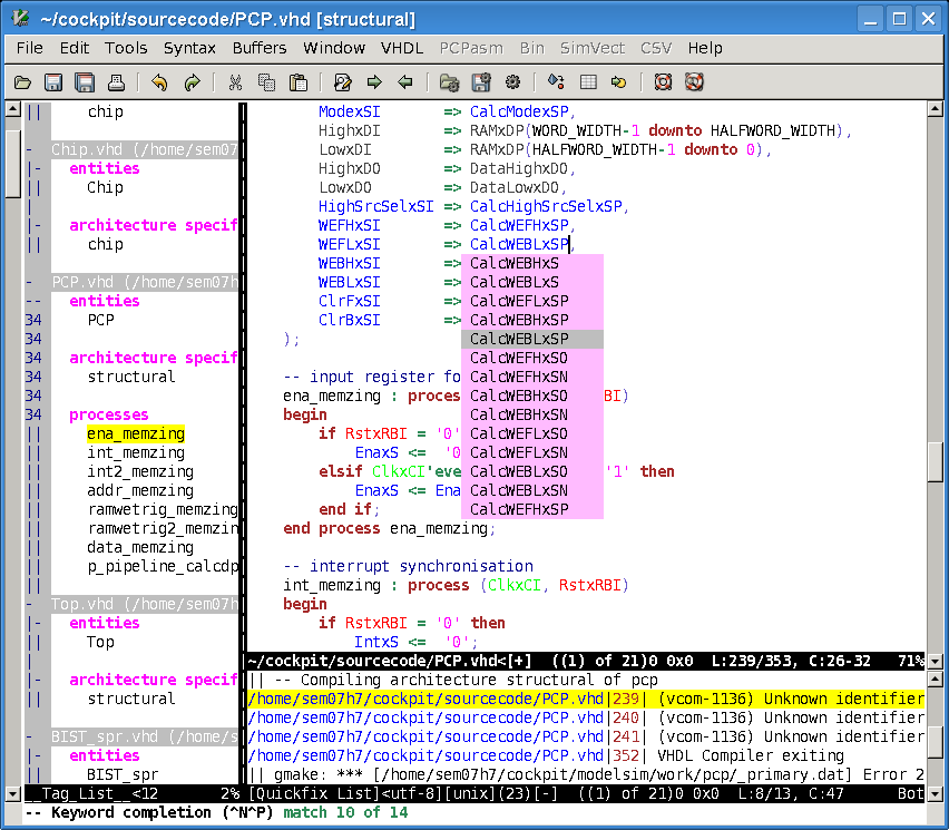 Vim rocks!